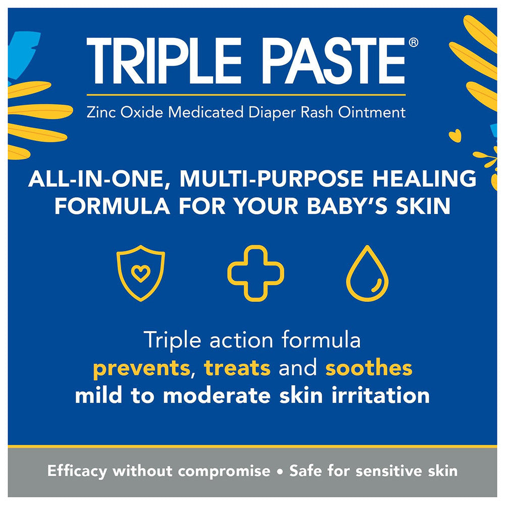 Triple Paste Diaper Rash Relief Sheer Zinc, 2 Oz