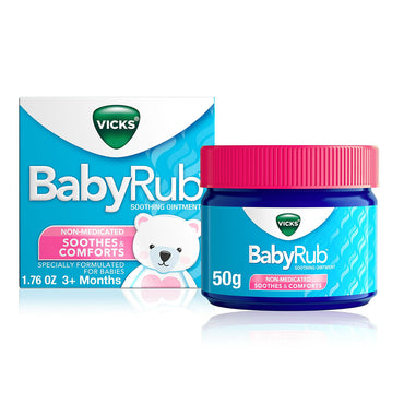Vicks Baby Rub Soothing Comfort For Babies Ointment, 1.76 Oz