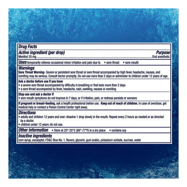 Vicks Vapocool Severe Medicated Sore Throat Drops, Cherry Freeze, 45 Ea