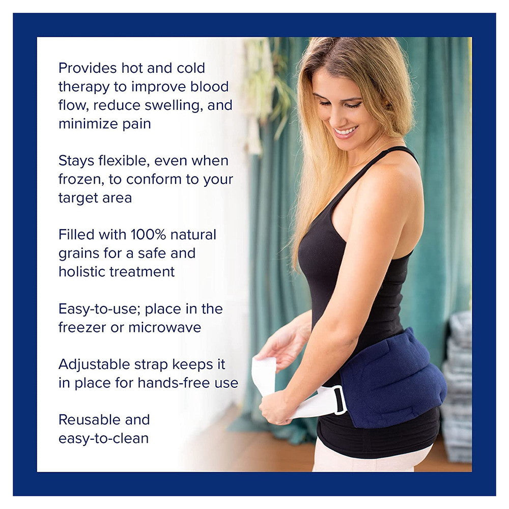 Carex Bed Buddy Moist Heat Back Wrap, 1 Ea