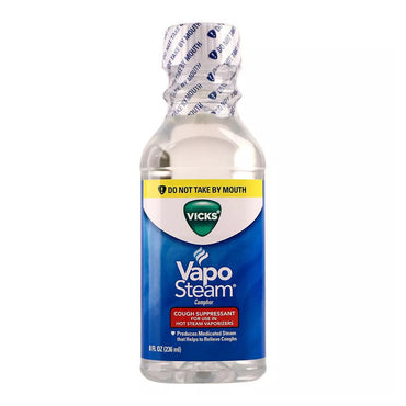 Vicks VapoSteam Cough Suppressant Liquid 8 Oz
