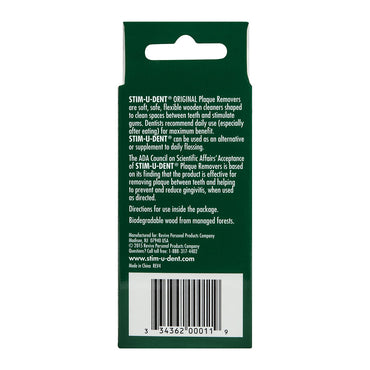 Stim-U-Dent Plaque Removers Value Pack, Mint Flavor, 200 Ea