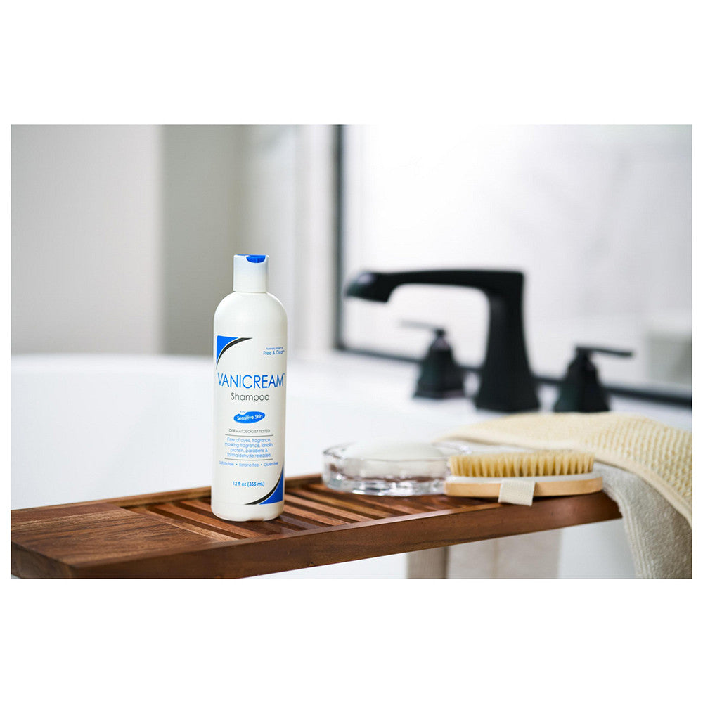 Vanicream Free And Clear Shampoo For Sensitive Skin, 12 Oz
