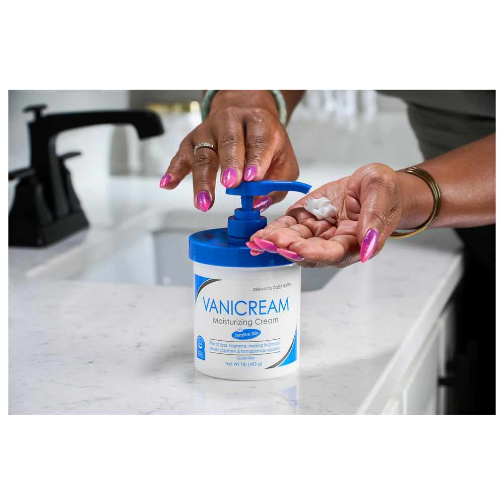 Vanicream Moisturizing Skin Cream With Pump Dispenser - 1-Pound