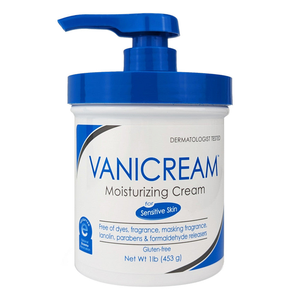 Vanicream Moisturizing Skin Cream With Pump Dispenser - 1-Pound