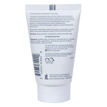 Vanicream Moisturizing Lotion, Travel Size, 2 Oz