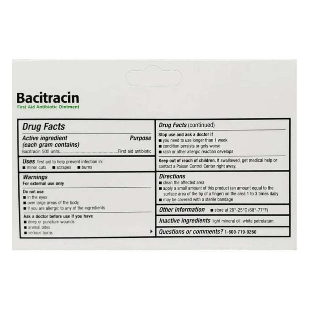 Perrigo Bacitracin First Aid Antibiotic Ointment - 1 Oz