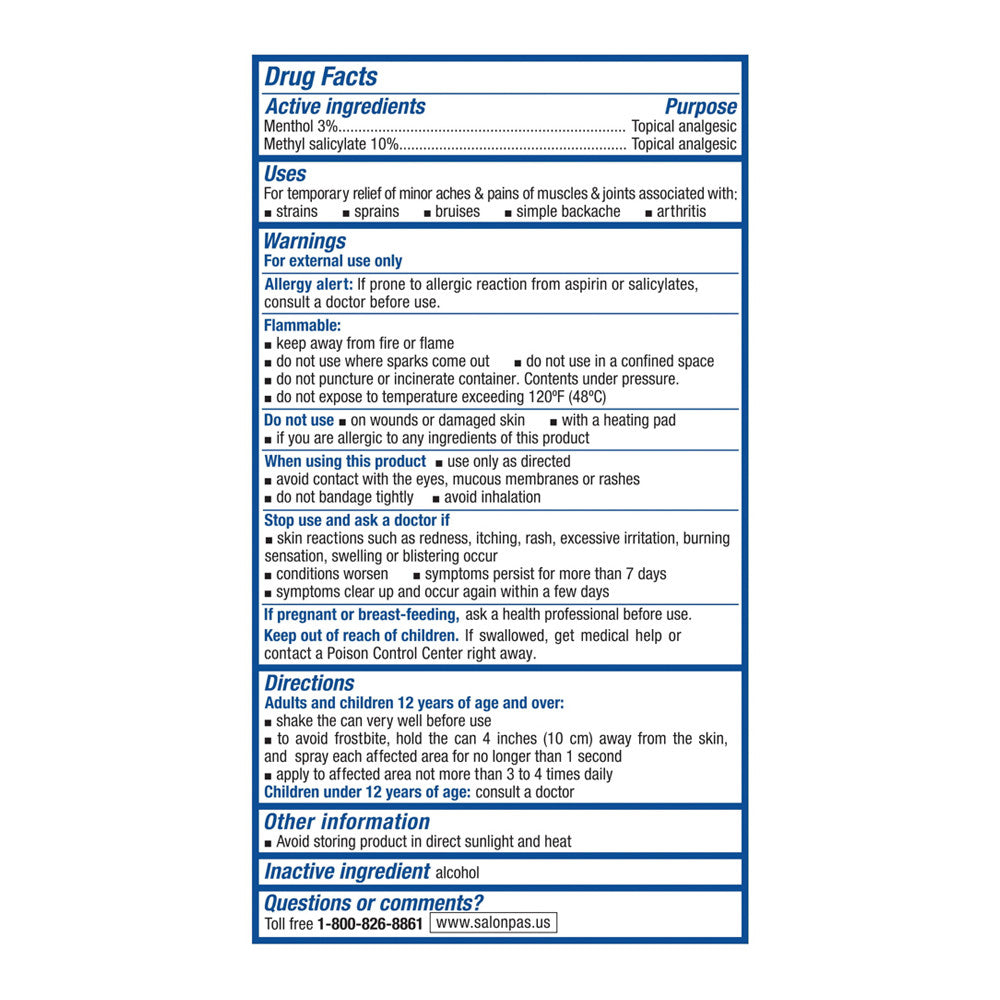 Salonpas Pain Relieving Jet Spray - 4 Oz