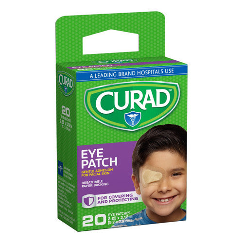 Curad Eye Patches Regular Non Woven, 20 Ea