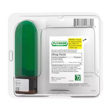 Flonase Allergy Relief Nasal Spray - Fluticasone Propionate 72 sprays, 0.38 Oz