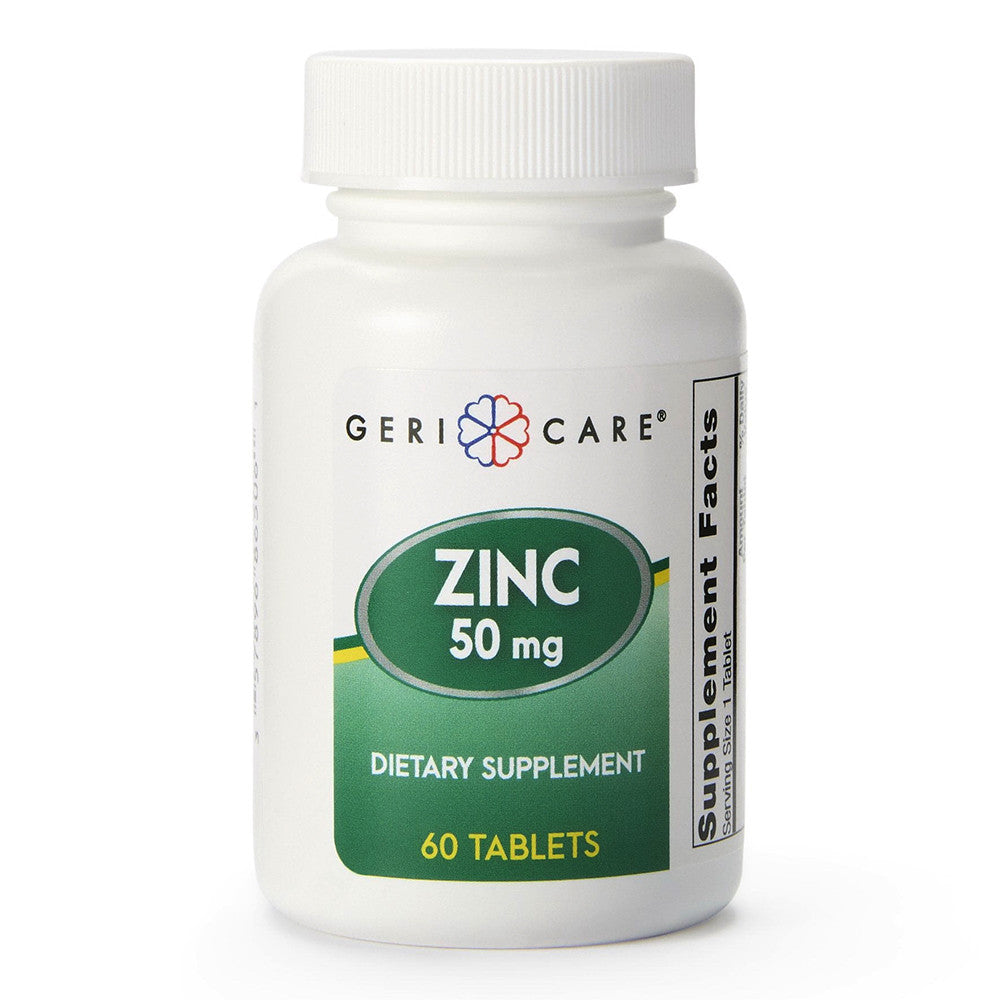 Geri Care Zinc Sulfate Mineral Dietary Supplement Tablets, 60 Ea
