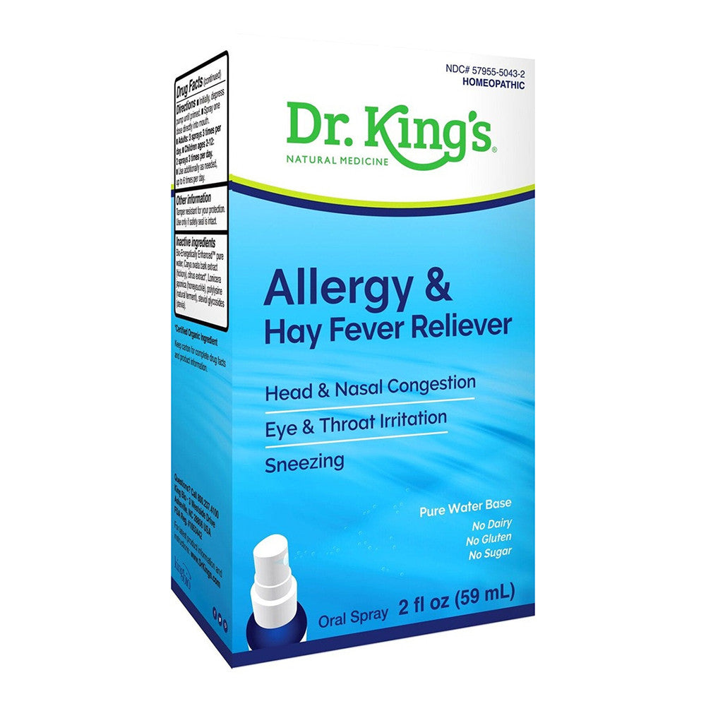 Dr Kings Allergy And Hay Fever Reliever, 2 Oz