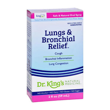 Dr King Natural Medicine Lungs And Bronchial Relief, 2 Oz