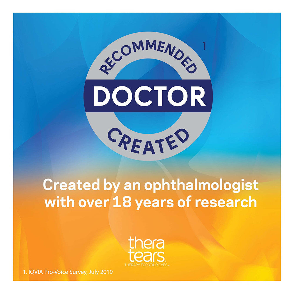 Thera Tears Eye Nutrition Omega-3 Supplement With Vitamin E, Capsules - 90 Ea