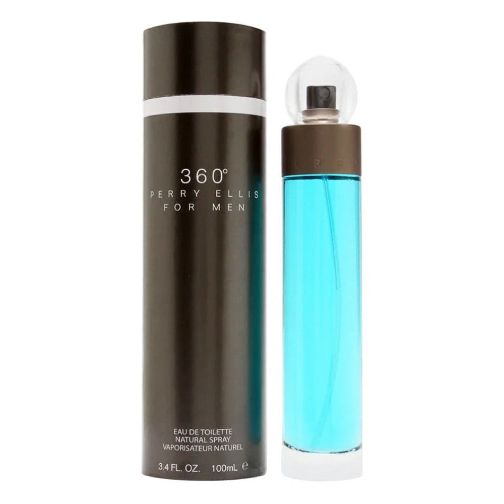 Perry Ellis 360 Men Eau de Toilette Vaporisateur Natural Spray, 3.4 Oz