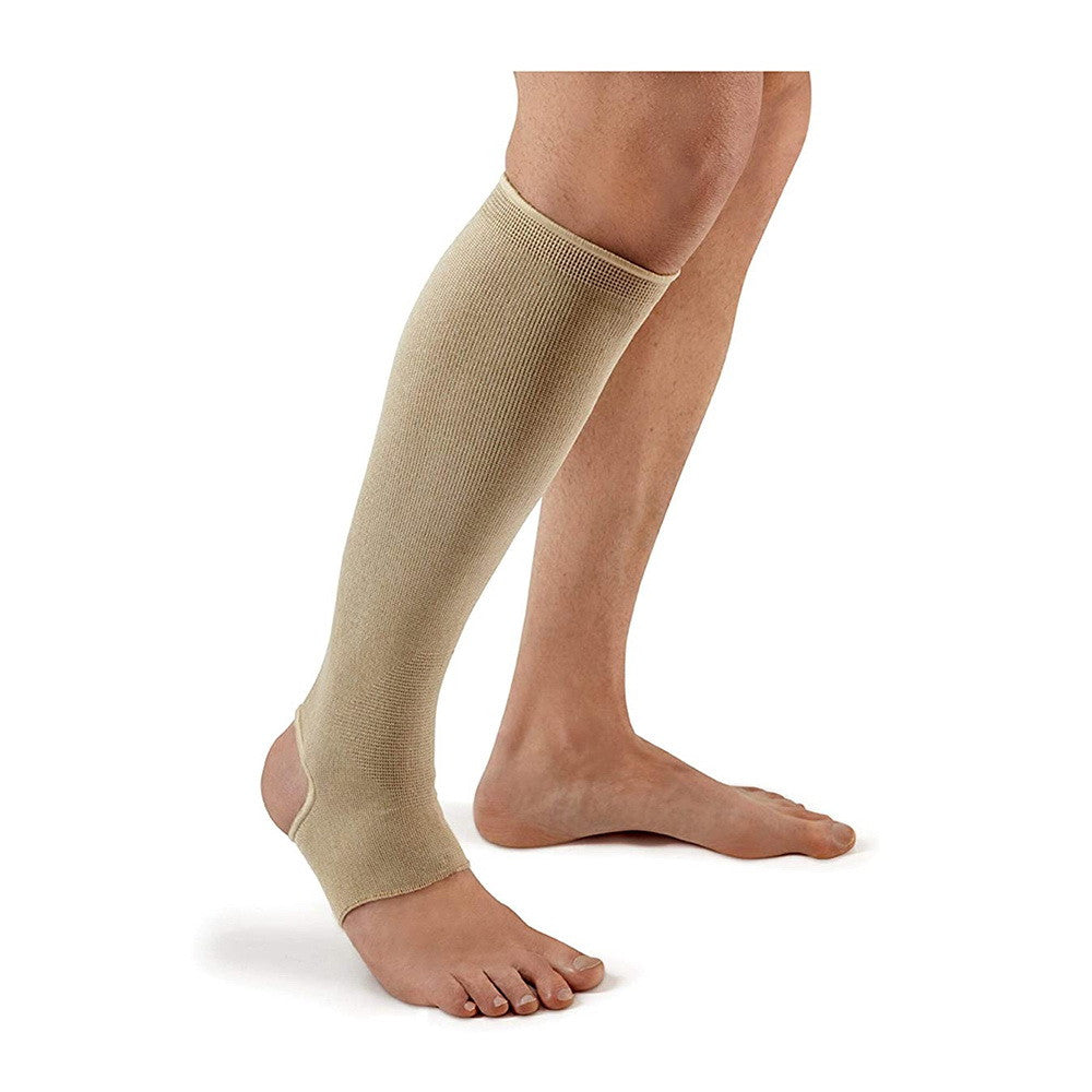 Futuro Open Toe/Open Heel Knee Length Stocking, Beige, Medium, 1 pr