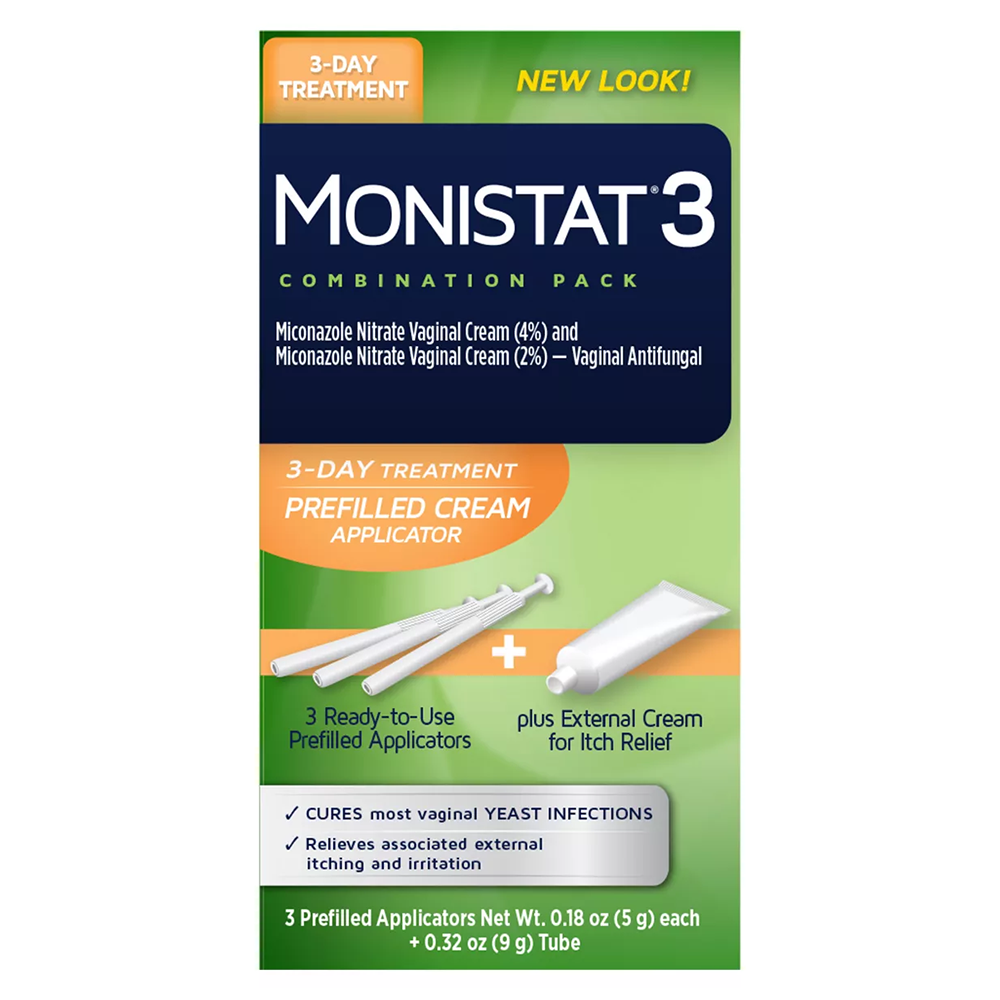 Monistat 3 Dose Yeast Infection Treatment Kit 1Ea
