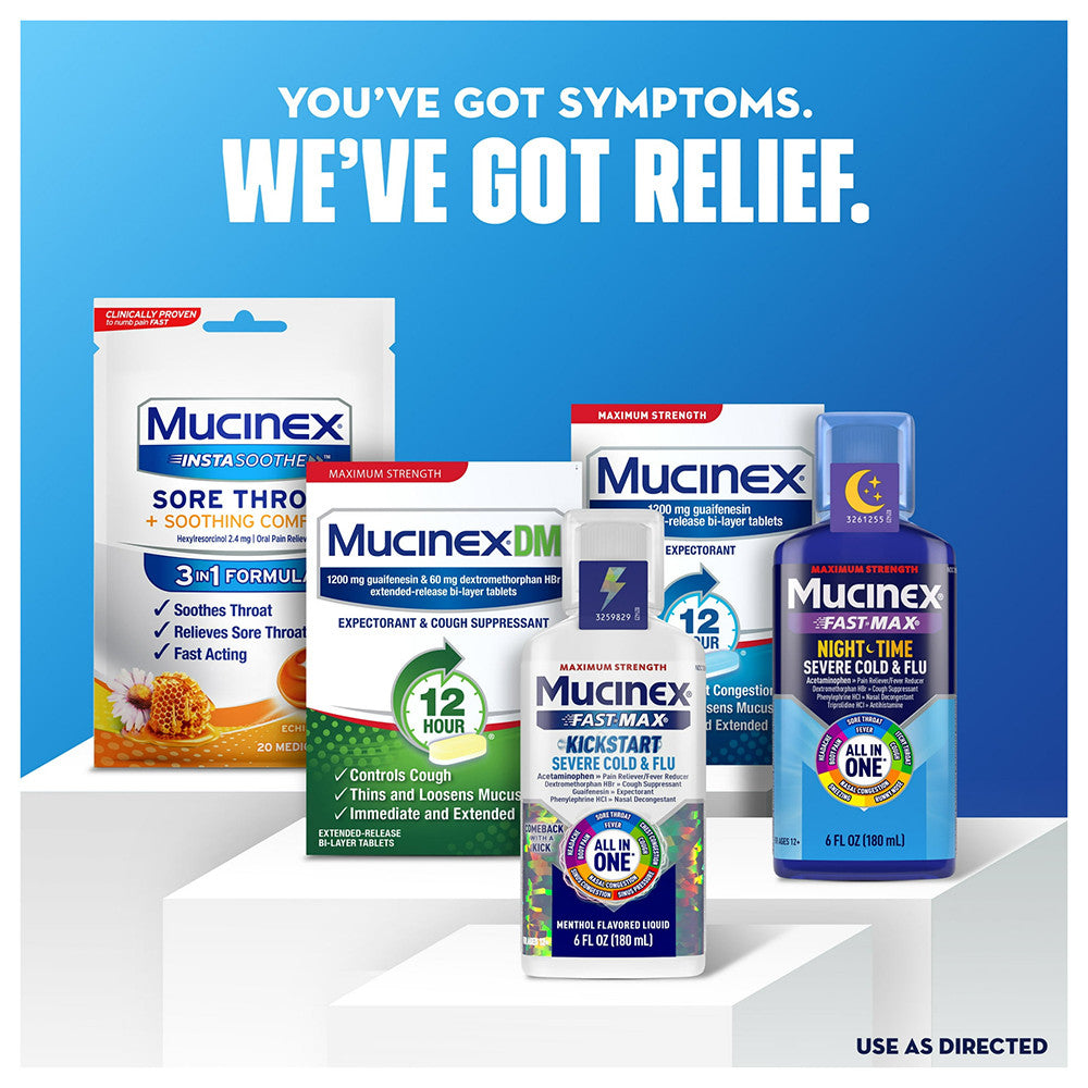 Mucinex Expectorant Maximum Strength 1200 Mg, Tablets - 28 Ea