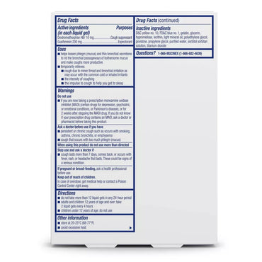 Mucinex High Blood Pressure Cough And Chest Congestion Medicine, 16 Ea