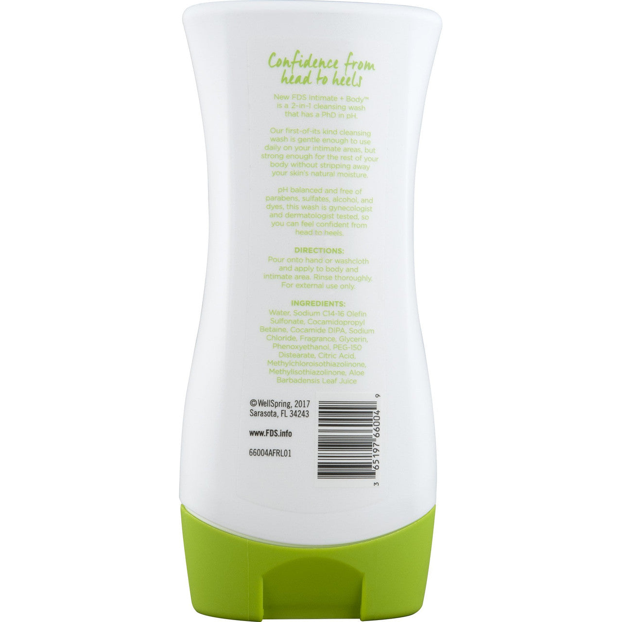 FDS Feminine Hygiene Wash for Gentle Cleansing, Aloe Fresh, 10 Oz