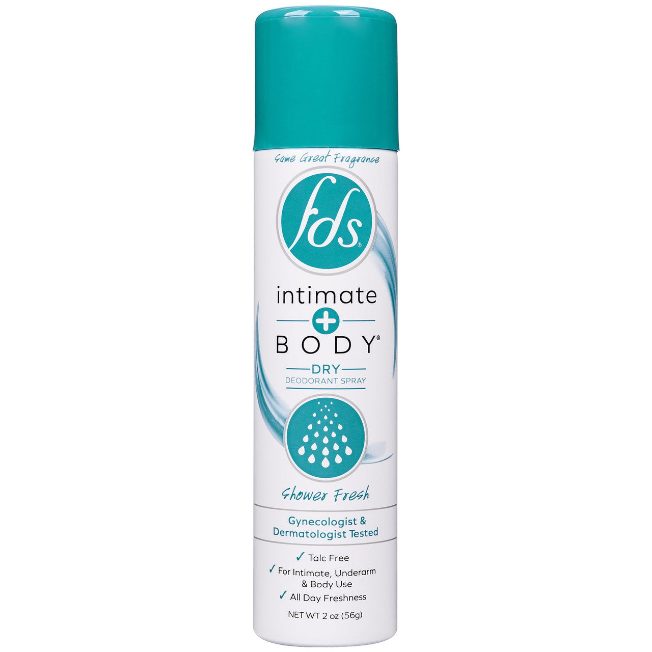 Fds Feminine Shower Fresh Deodorant Spray - 2 Oz