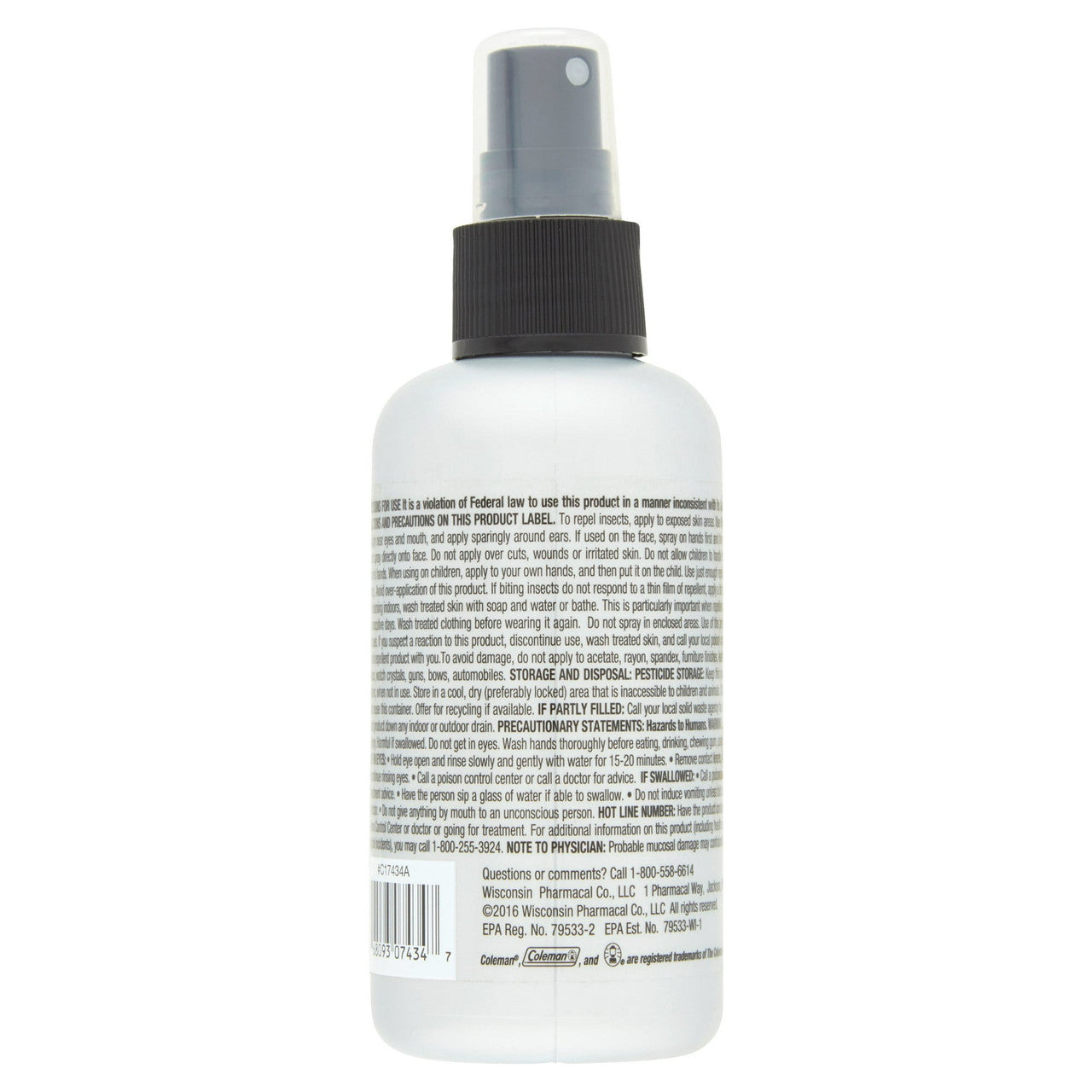 Coleman Max 100% Deet Insect Repellent Pump - 4 Oz