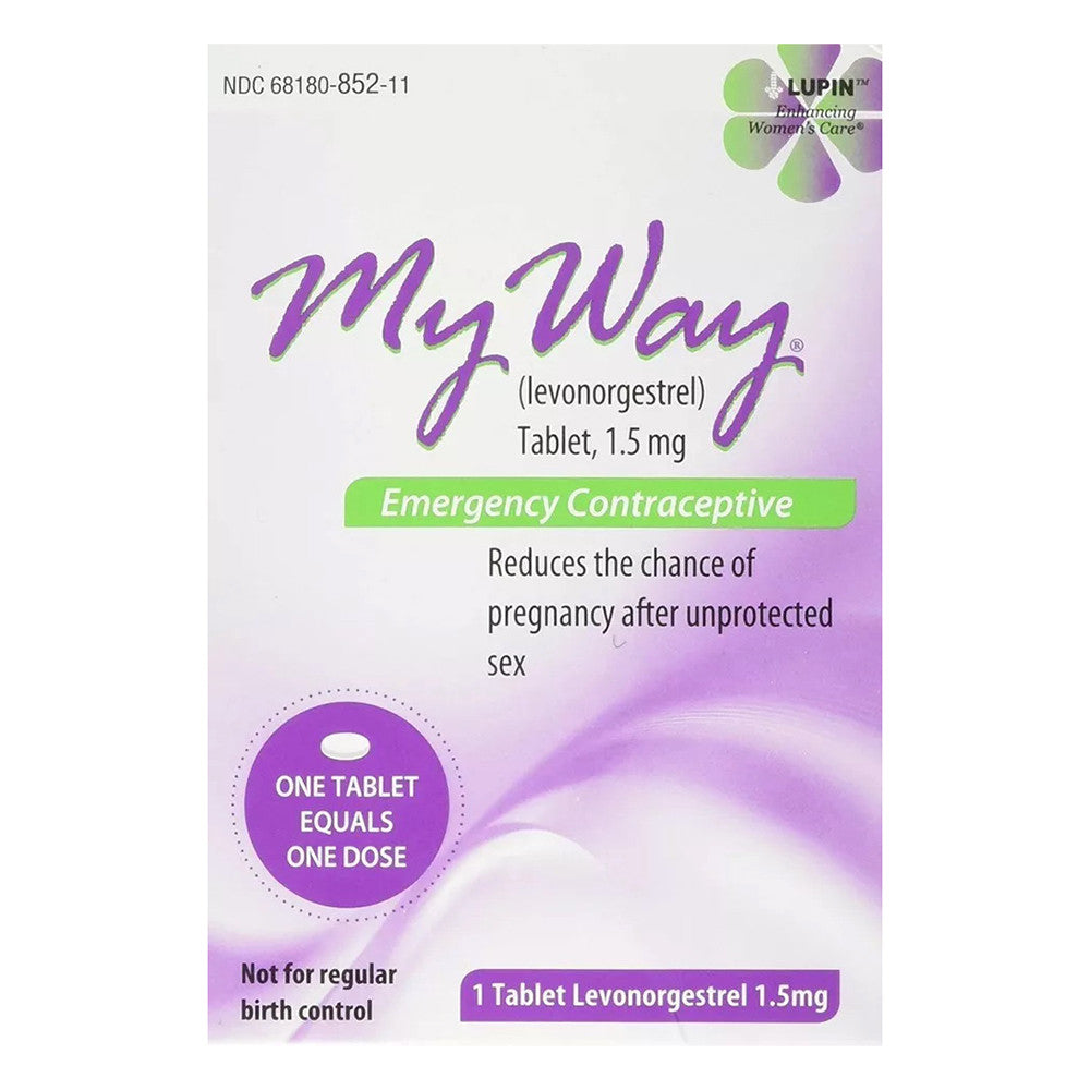 Lupin My Way Emergency Contraceptive For Women Tablet, 1 Ea