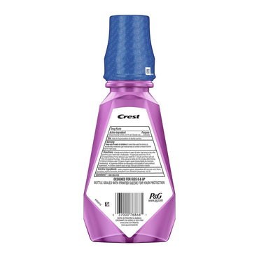 Crest Kids Anti Cavity Alcohol Free Fluoride Rinse, Strawberry Rush, 16.9 Oz
