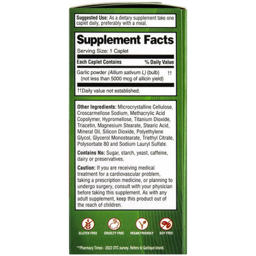 Garlique Supplement Caplets by Garlique, 60 Ea