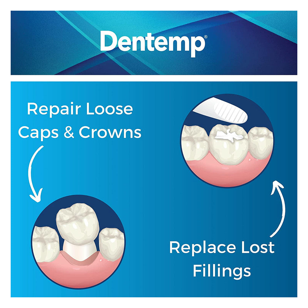 Dentemp Maximum Strength Loose Cap And Lost Filling Repair Set, 1 Ea