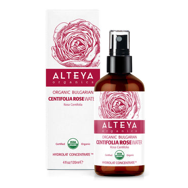 Alteya Organic Bulgarian, Centifolia Rose Water Spray, 4 Oz