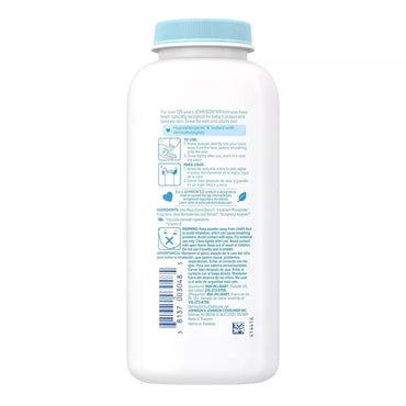 Johnson And Johnson Baby Powder Pure Cornstarch with Aloe & Vitamin E, 9 Oz