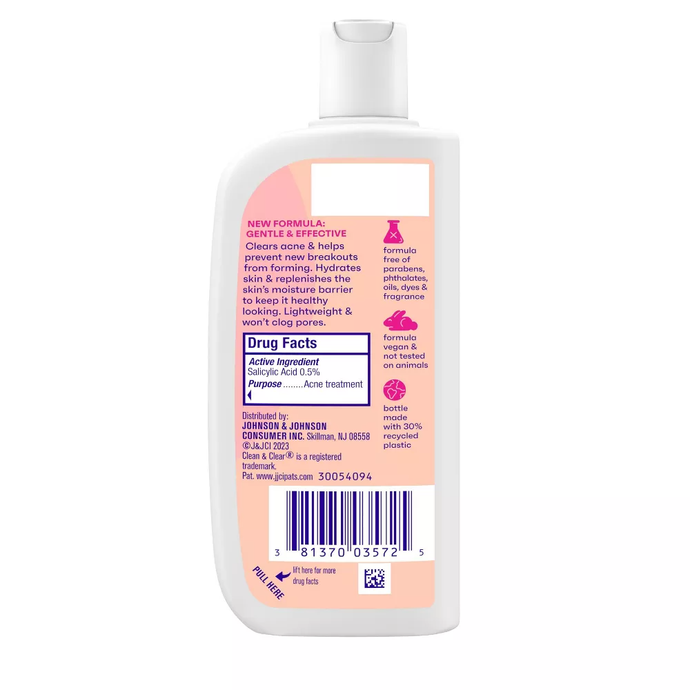 Clean And Clear Oil-Free Dual Action Moisturizer, 4 Oz
