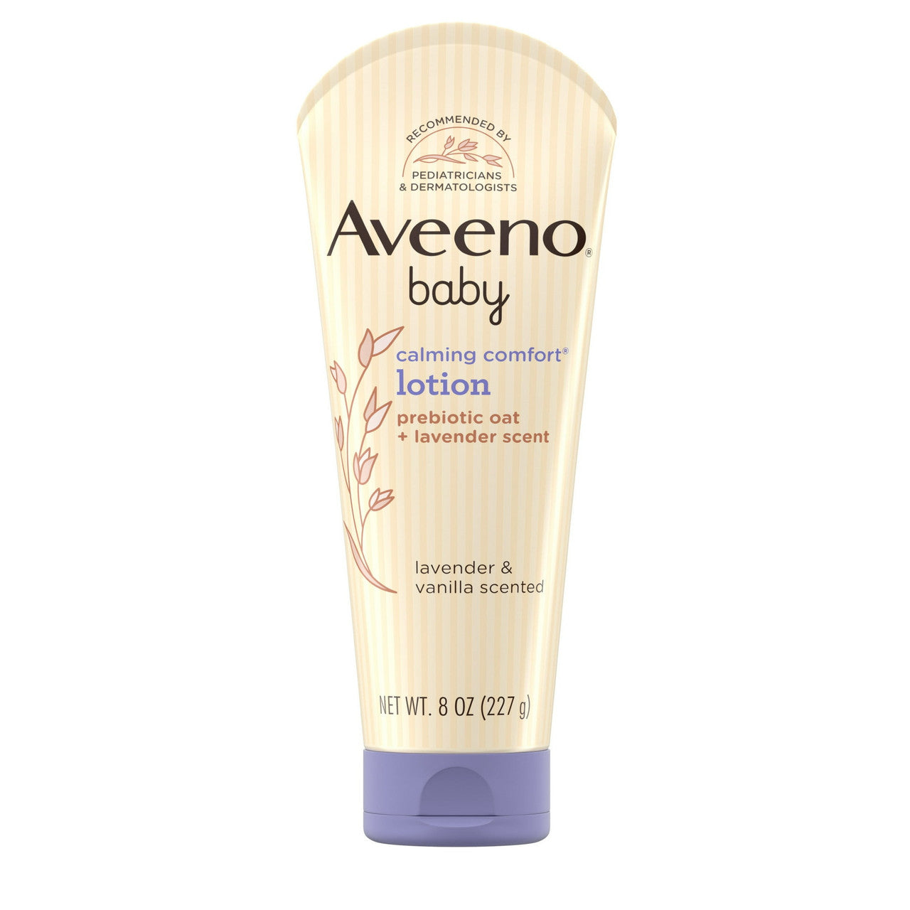 Aveeno Baby Calming Comfort Body Lotion, Lavender And Vanilla - 8 Oz