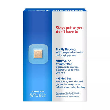 Band-Aid Adhesive Bandages, Tru Stay Clear Spots, 50 Ea
