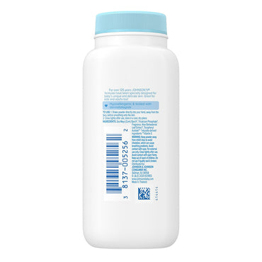Johnsons Baby Powder With Aloe Vera And Vitamin E Pure Cornstarch, 1.5 oz