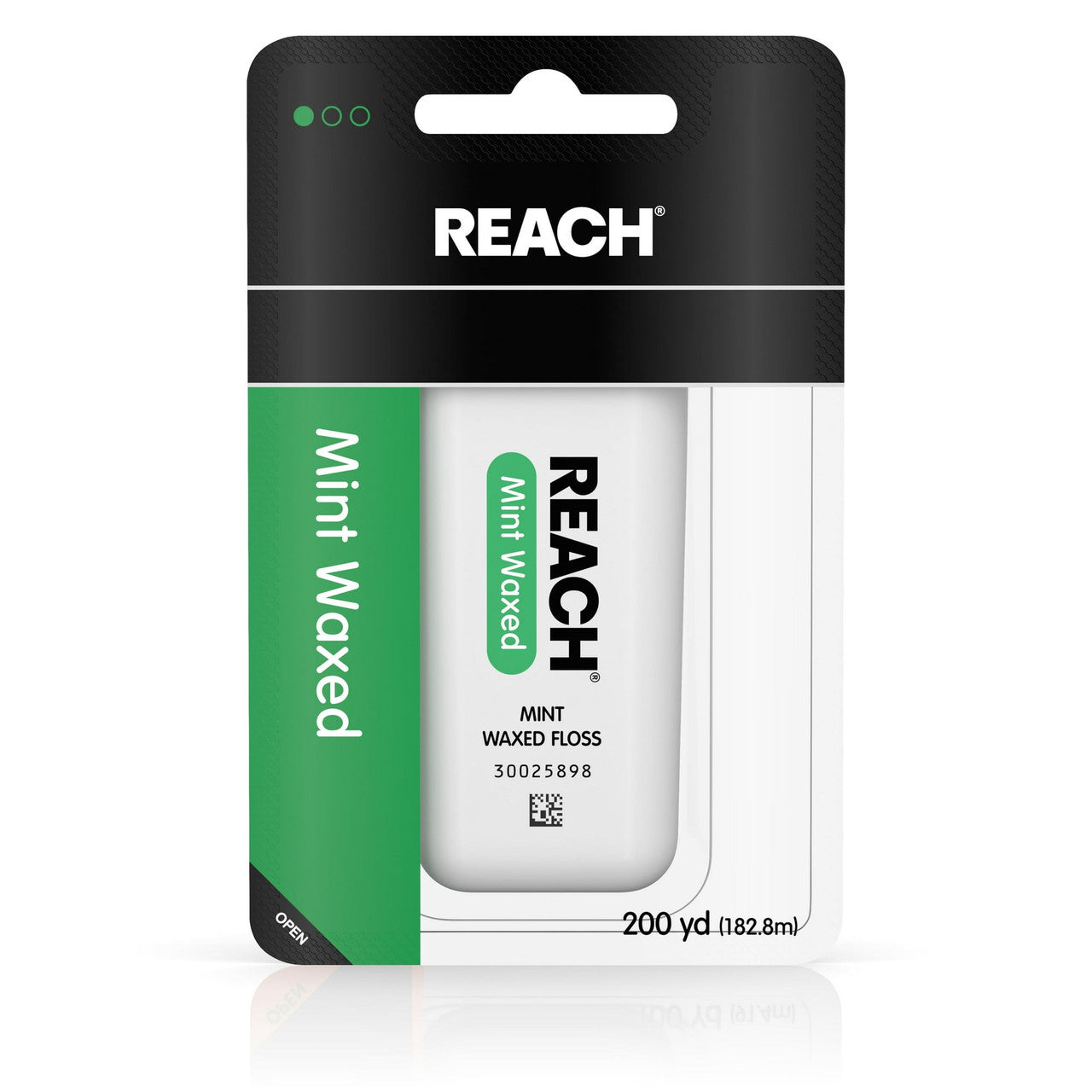 Johnson And Johnson Reach Dental Floss, Waxed Mint - 200 Yards (183 M)