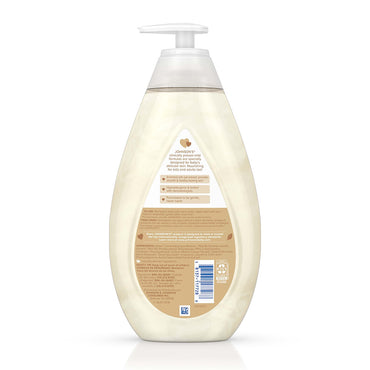 Johnsons Skin Nourishing Baby Wash with Vanilla And Oat Extract, 27.1 Oz