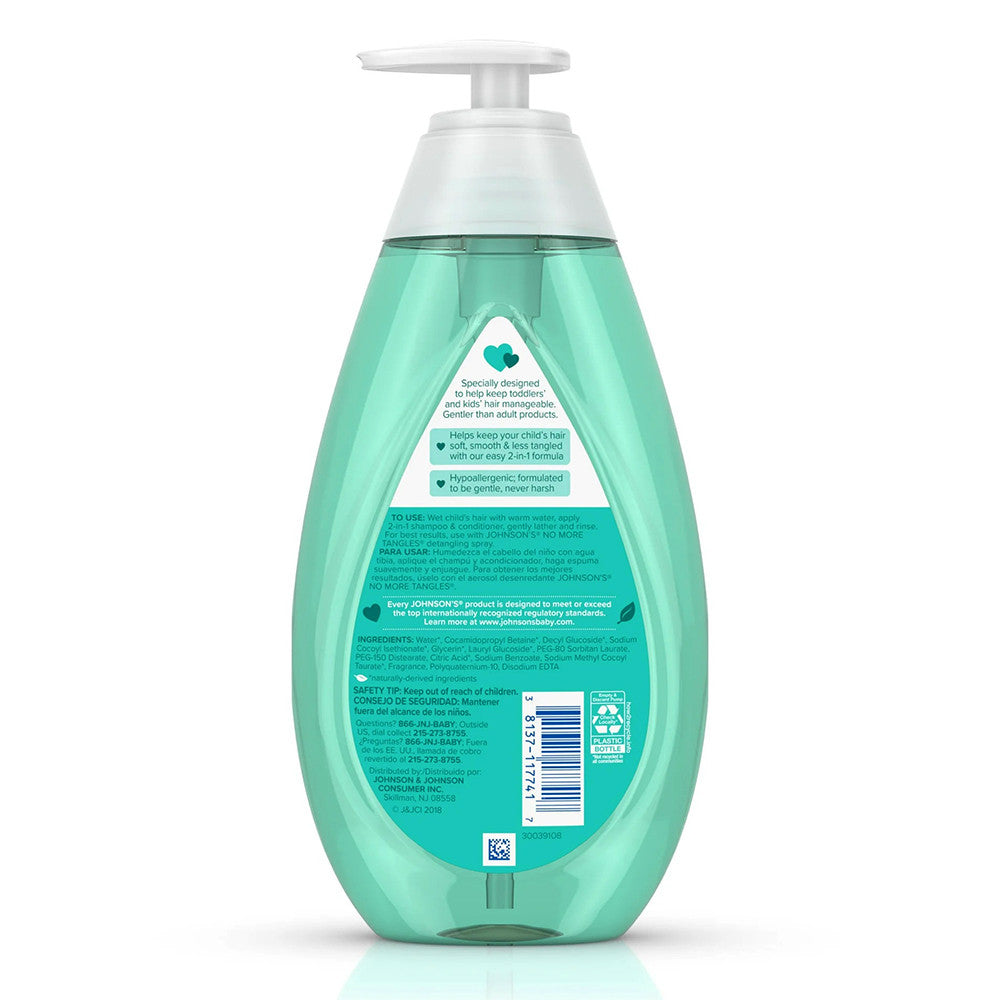 Johnsons 2 in 1 Kids Shampoo and Conditioner, 20.3 Oz
