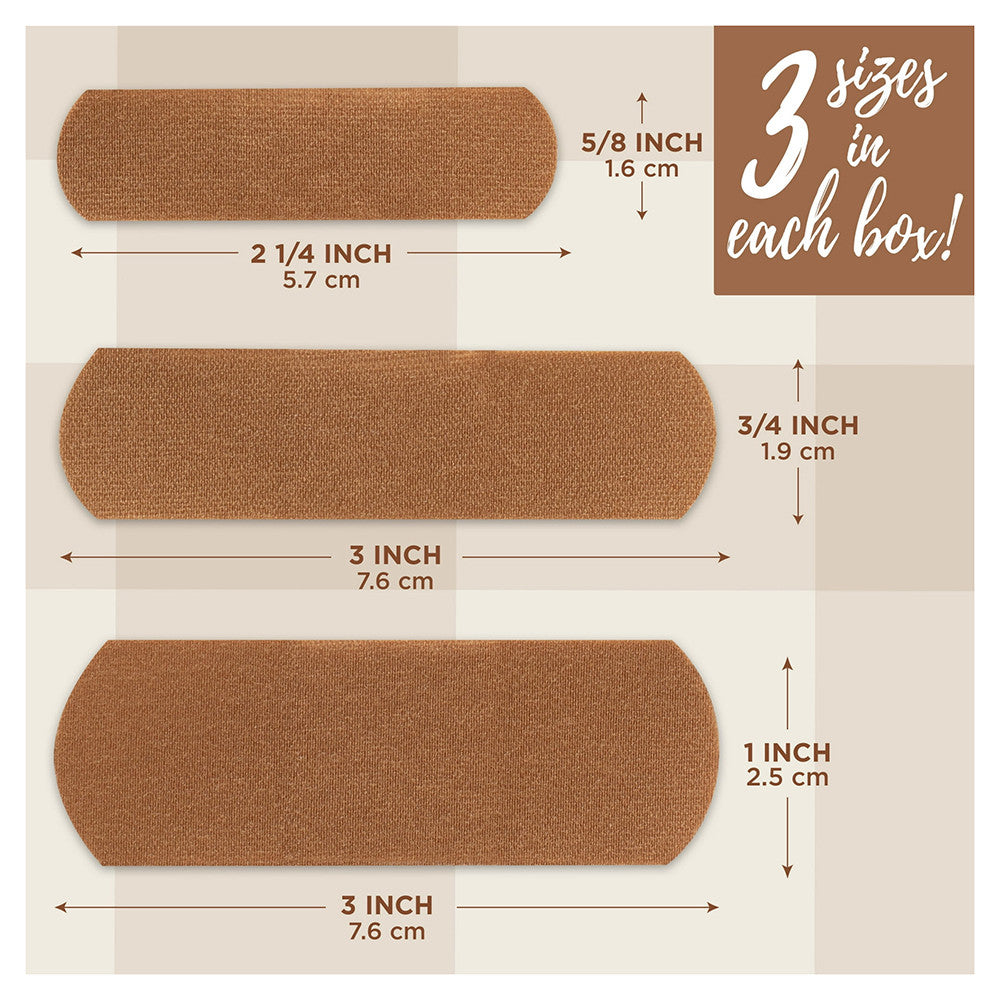 Band Aid Brand Ourtone Adhesive Bandages, Flexible Fabric, BR45, 30 Ea
