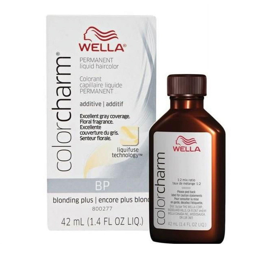 Wella Color Charm Liquid Permenent Hair color, Bonding Plus, 1.4 Oz