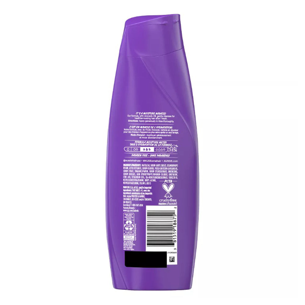 Aussie Miracle Moist Shampoo, 12.1 Oz