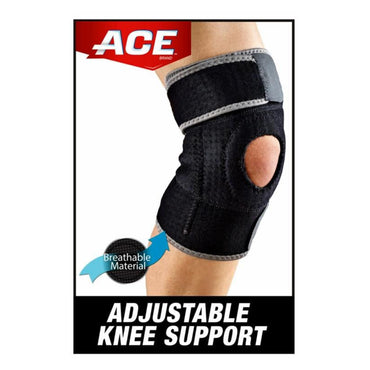 Ace Knee Support Adjustable Compression, Moderate Support, 1 Ea