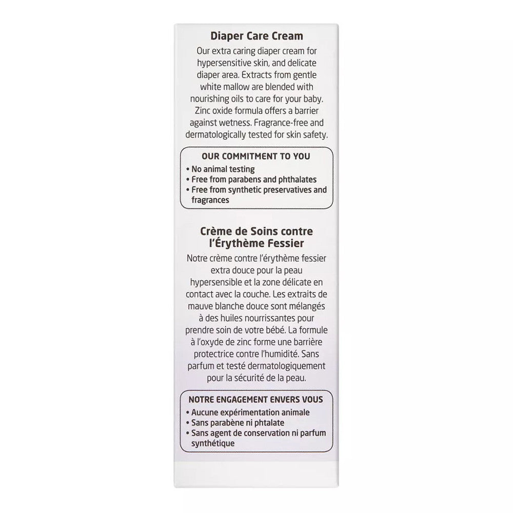 Weleda Baby Diaper Care Cream, White Mallow, 1.7 Oz