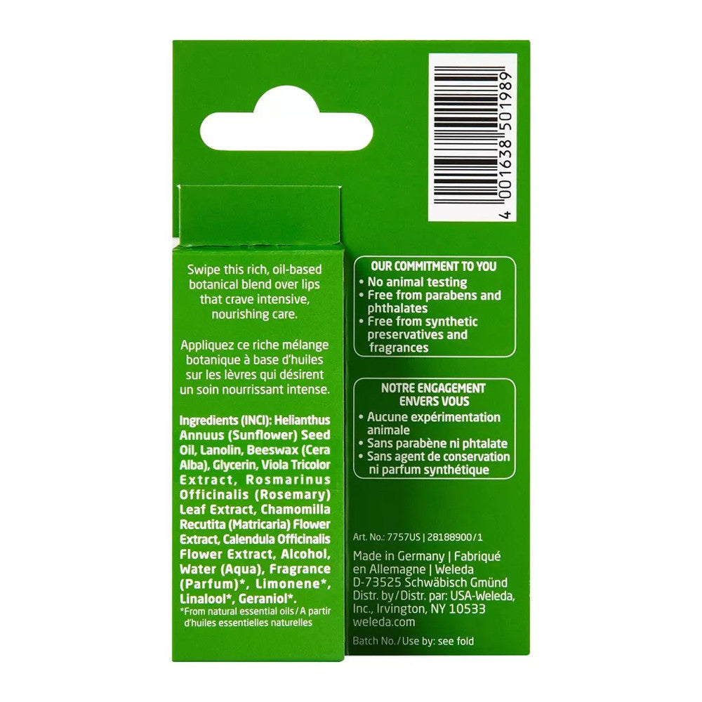 Weleda Skin Food Lip Butter, 0.27 Oz