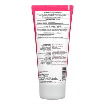 Weleda Aroma Essentials Pamper Body Wash, Rose, 6.8 Oz