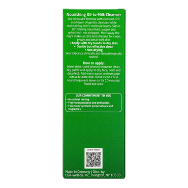 Weleda Skin Food Nourishing Oil To Milk Face Cleanser, 2.5 Oz