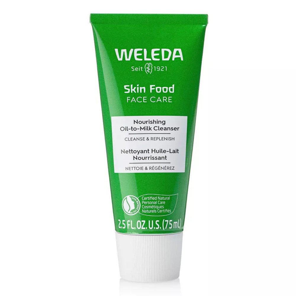 Weleda Skin Food Nourishing Oil To Milk Face Cleanser, 2.5 Oz