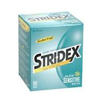 Stridex Triple Action Medicated Acne Pads, Sensitive Skin 90 Ea