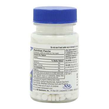 Necta Sweet Saccharin Sugar Substitute 0.5 Grain Tablets, 500 Each